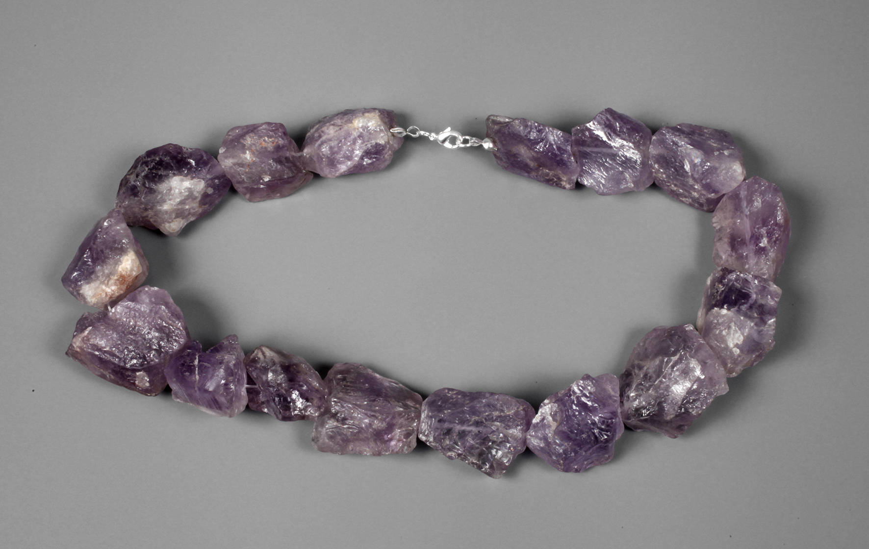 Rohsteinkette Amethyst