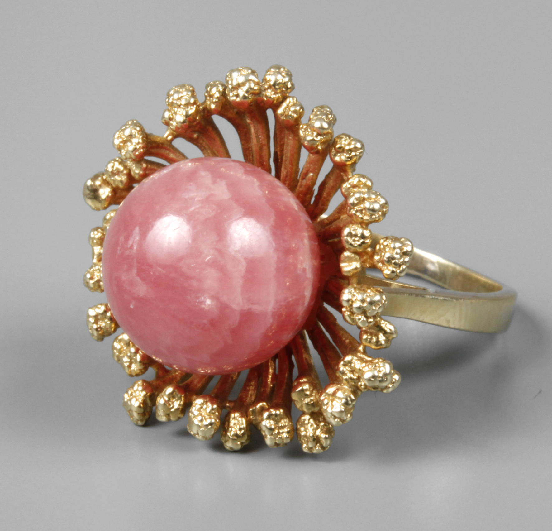 Designerring Rhodochrosit
