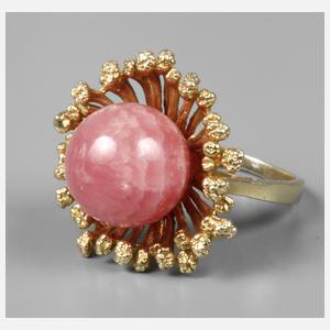 Designerring Rhodochrosit
