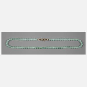 Kugelkette Chrysopras