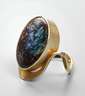 Designerring mit Boulderopal