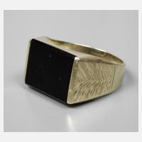 Herrenring mit Onyx111