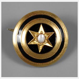 Spätbiedermeierbrosche