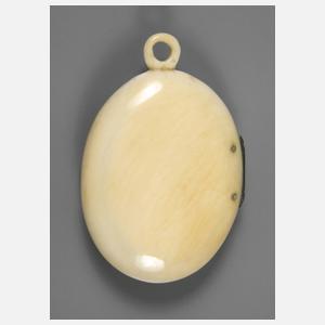Medaillon Elfenbein