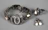 Grandelschmuckset in Silber