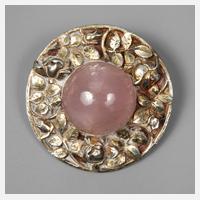 Brosche mit Rosenquarz111
