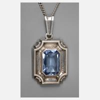 Silberanhänger mit Kette111