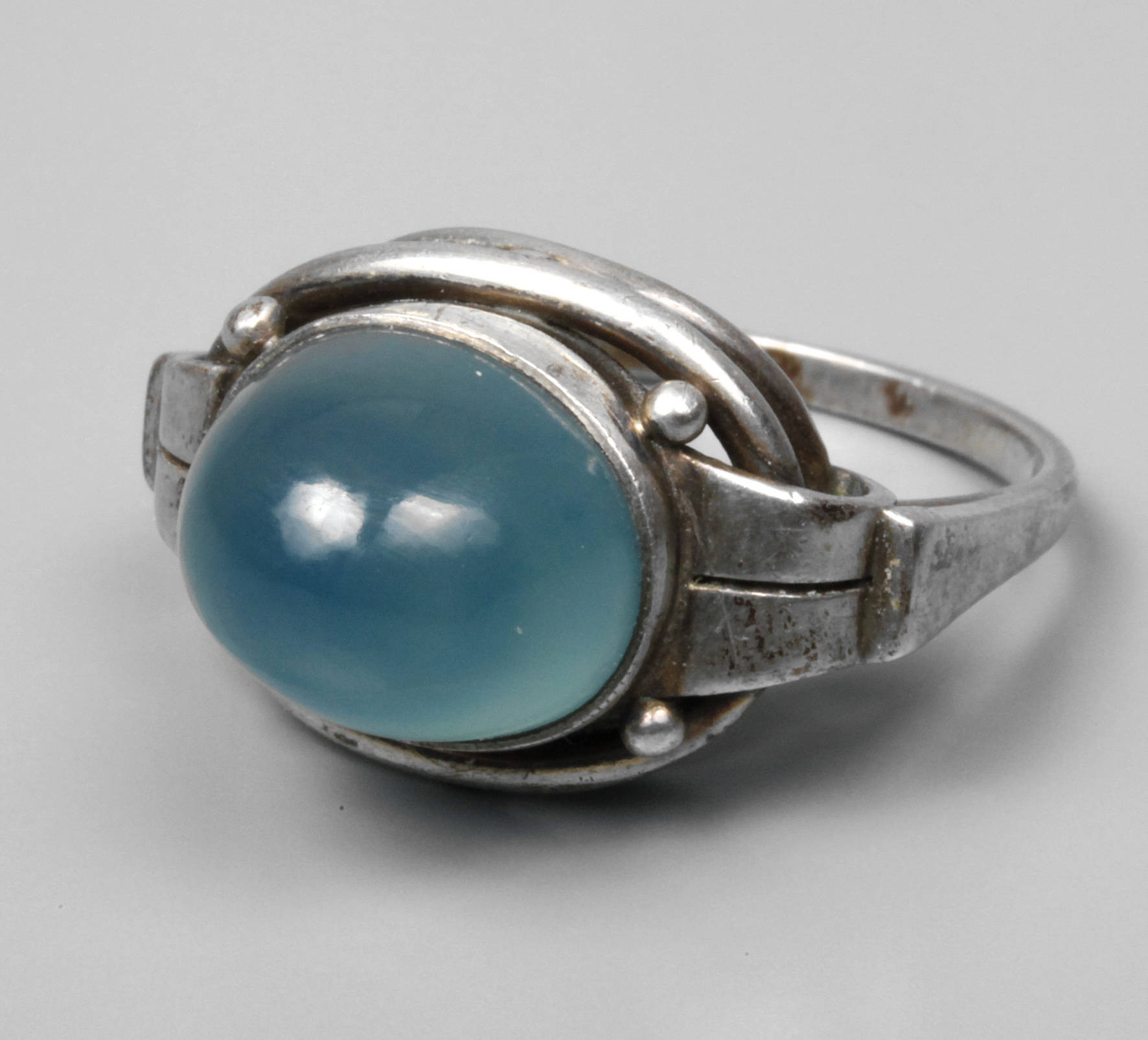 Silberring mit Achat