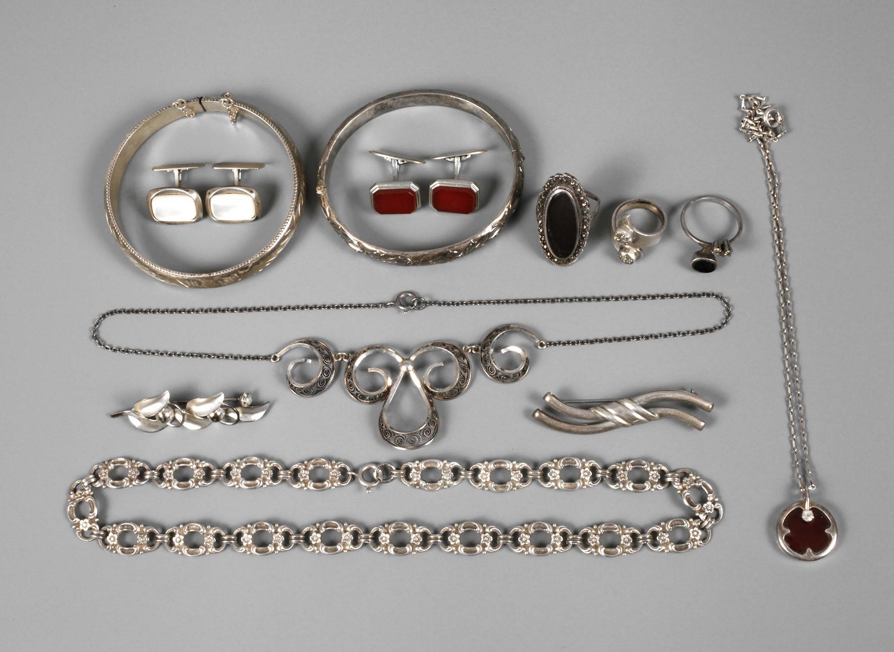 Konvolut Silberschmuck