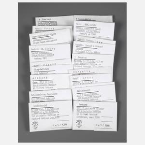 Konvolut Schmuckteile aus Goldschmiedenachlass