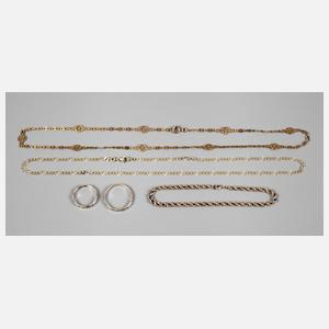 Konvolut Goldschmuck