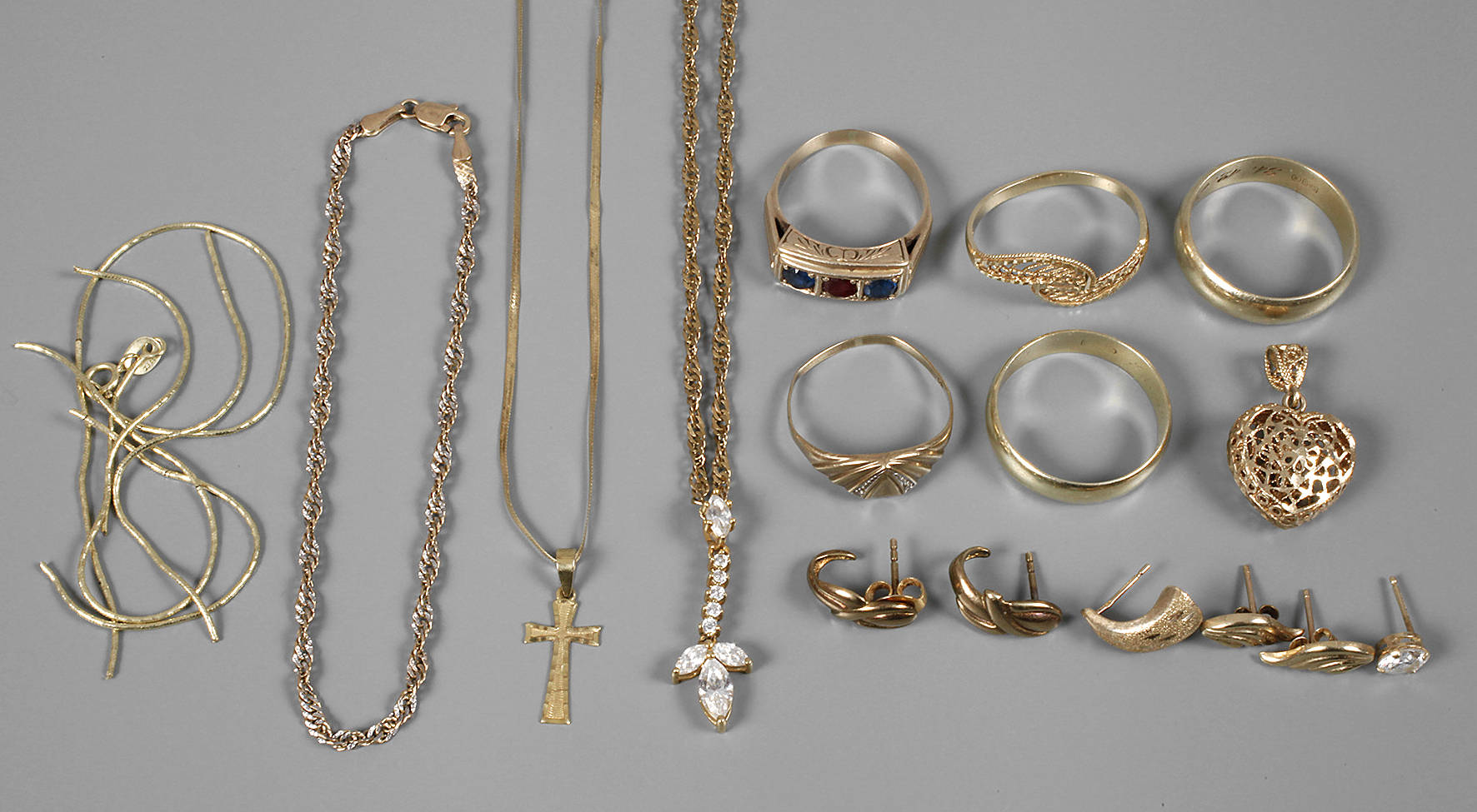 Konvolut Goldschmuck