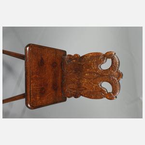 Brettstuhl mit Doppeladler