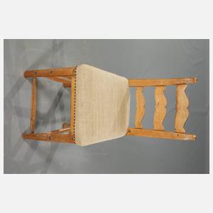 Drei alpenländische Stühle