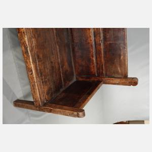 Bäuerliche Sitzbank