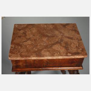Barocktischchen mit Marmorplatte