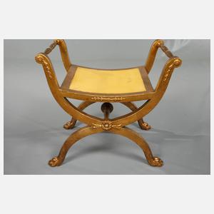 Klassizistische Sitzgondel