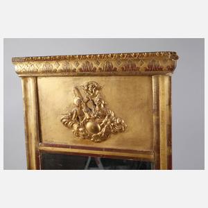 Biedermeier kleiner Wandspiegel