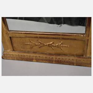 Biedermeier kleiner Wandspiegel