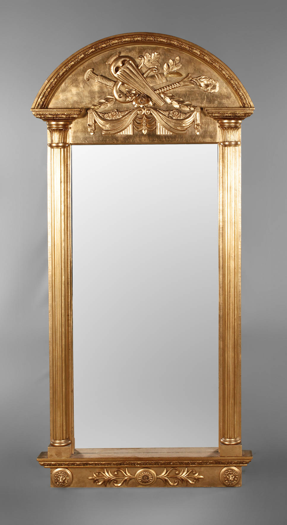 Großer Biedermeier-Wandspiegel