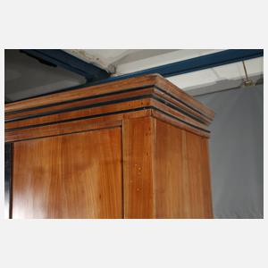 Biedermeierschrank Kirschbaum