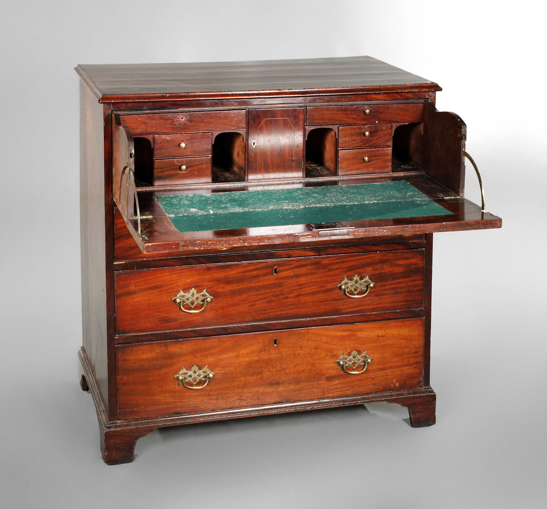 Schreibkommode Mahagoni