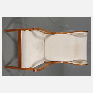 Biedermeier-Ohrenbackensessel