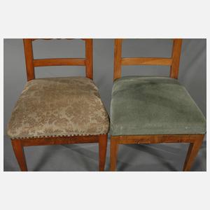 Drei Biedermeierstühle