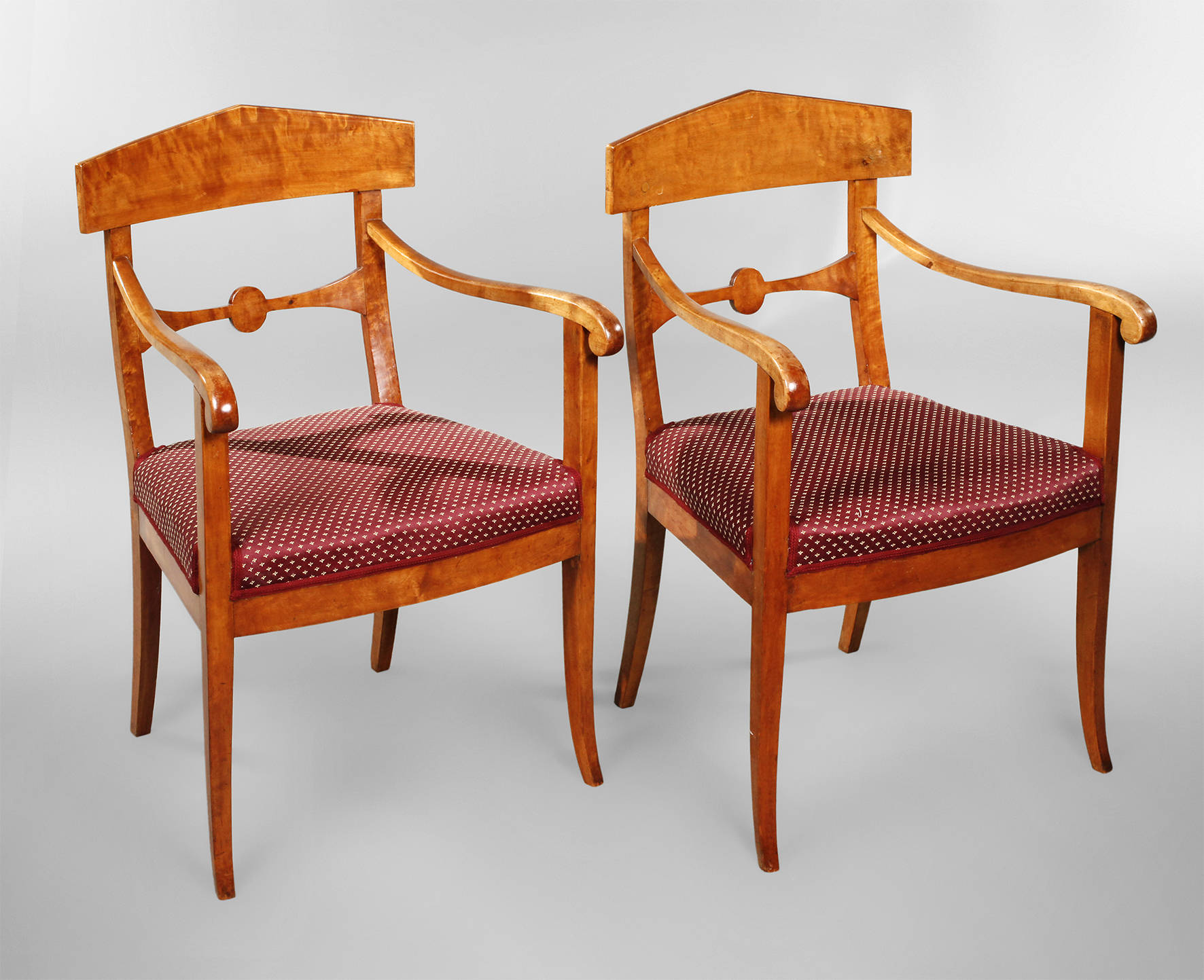 Paar Sessel Biedermeier