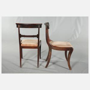 Vier Biedermeierstühle