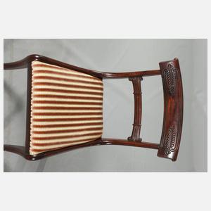 Vier Biedermeierstühle