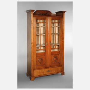 Bücherschrank Jugendstil