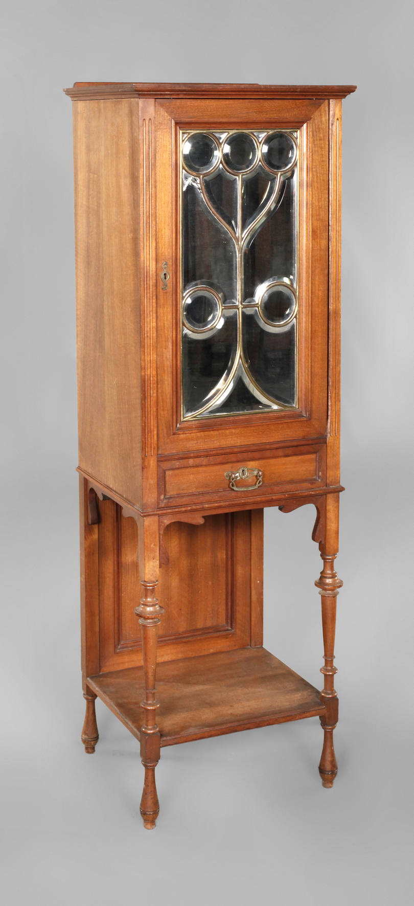 Säulenvitrine Jugendstil