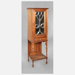 Säulenvitrine Jugendstil