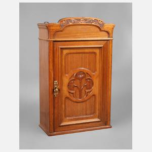 Jugendstil-Wandschrank
