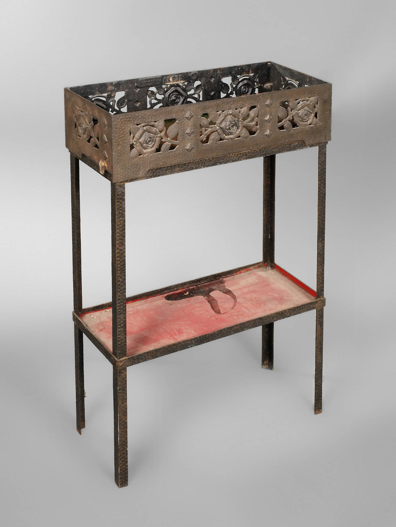 Blumenbank Eisenguss