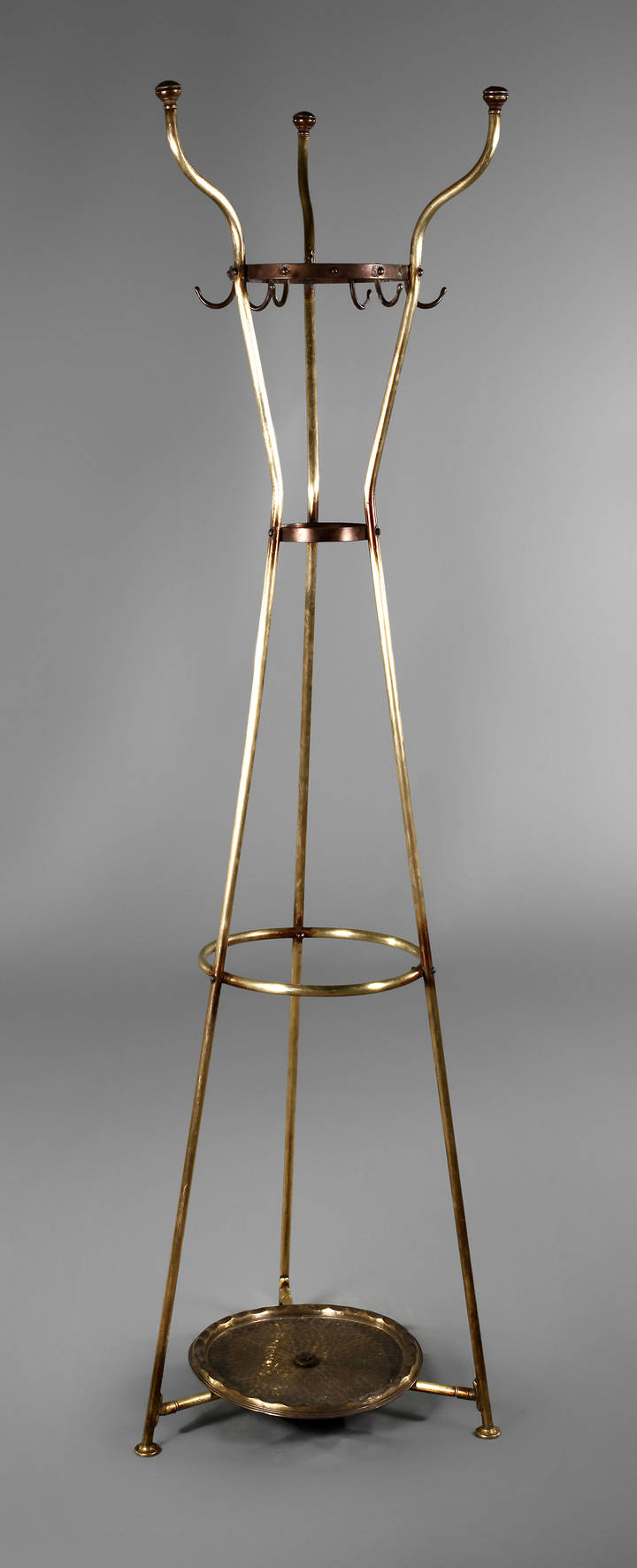 Garderobenständer Messing