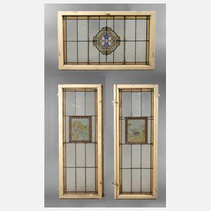 Großes Bleiglasfenster