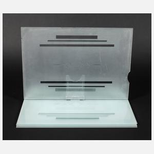 Posten Ornamentglasscheiben