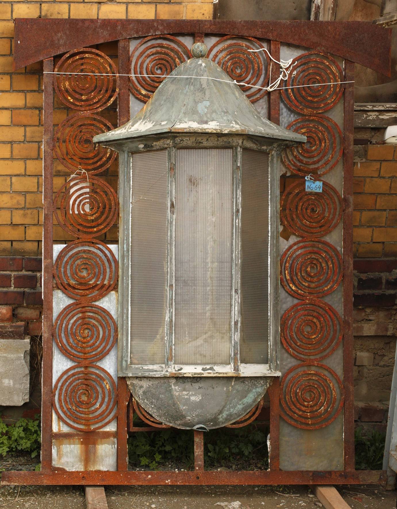 Großes Oberlicht Jugendstil