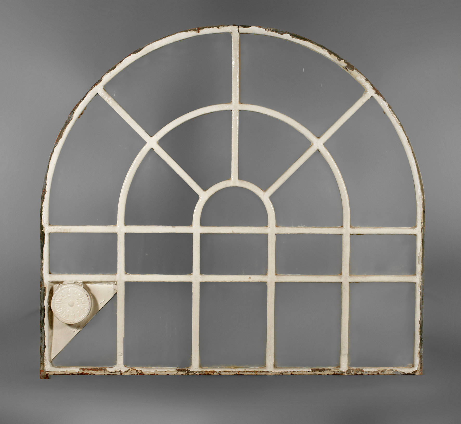 Rundbogenfenster Gusseisen