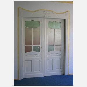 Schiebetür Jugendstil