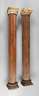Paar Holzsäulen