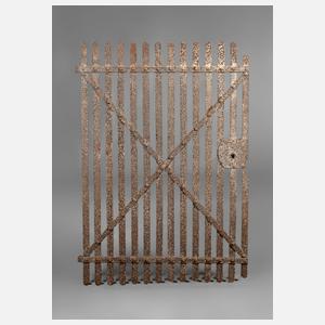 Kleine Tür Schmiedeeisen