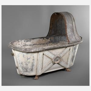 Außergewöhnliche Zinkbadewanne