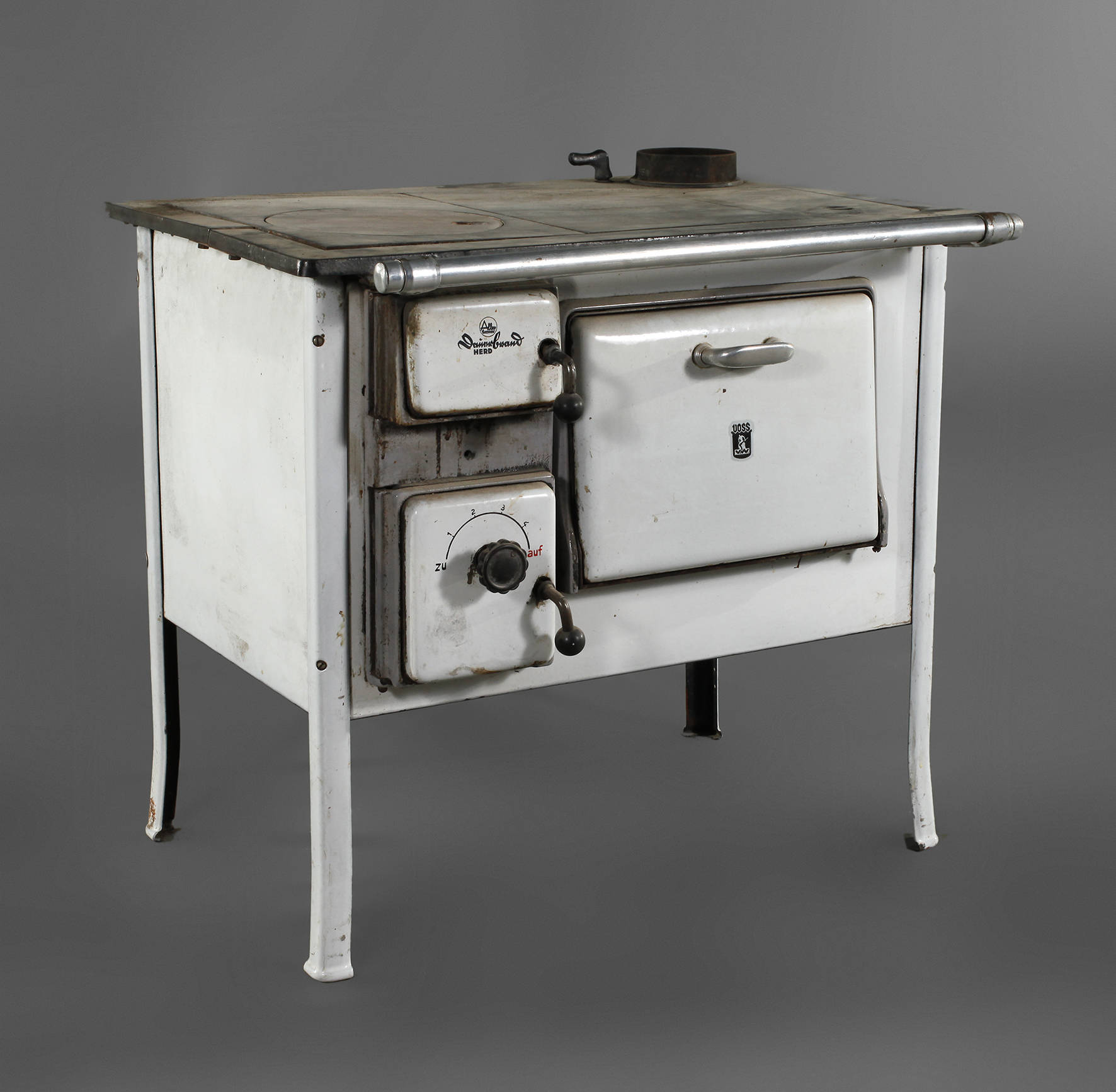 Emaillierter Küchenofen