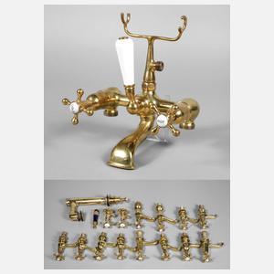 Konvolut Messingarmaturen