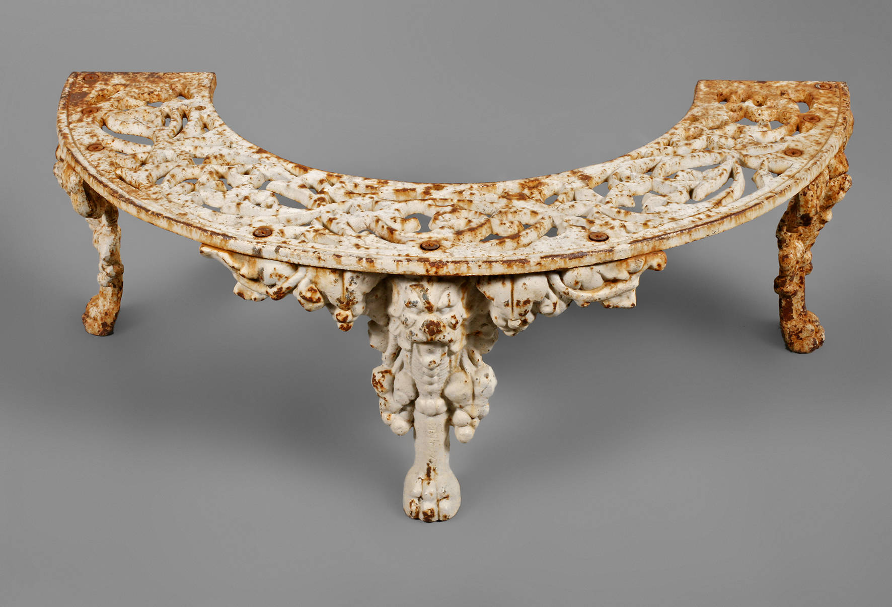 Blumenbank Gusseisen