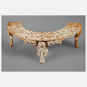 Blumenbank Gusseisen