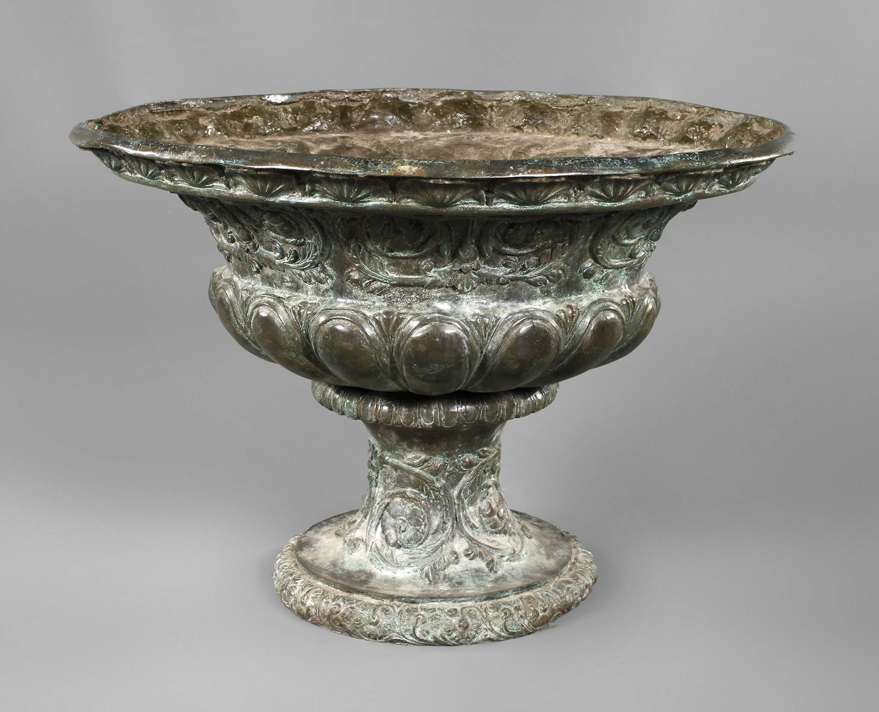 Gartenamphore Bronze